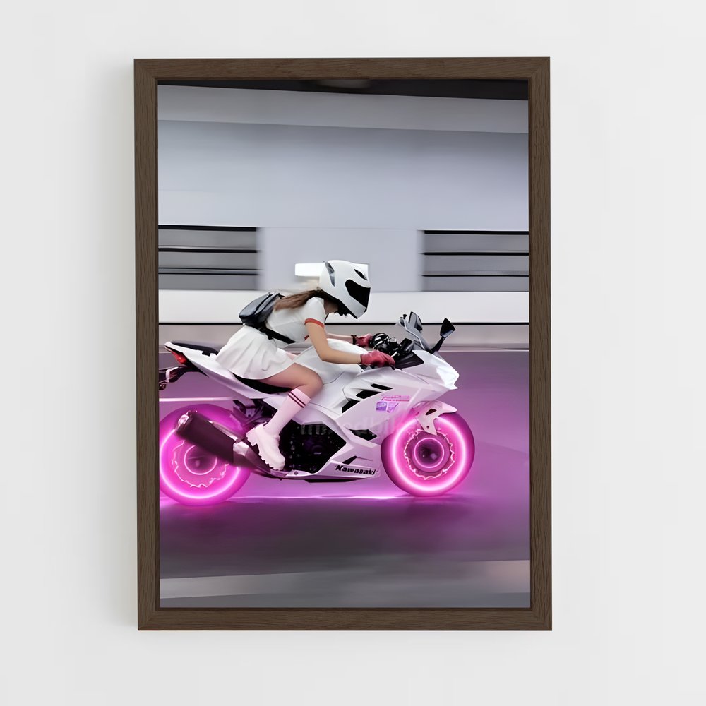 Poster Moto Ninja zx-r captivant (vue 5)